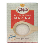 Sal Marina Yodada Entrefina Liberato 100% Natural 500gr