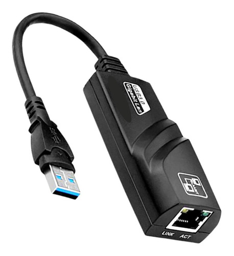 Adaptador Ethernet Usb 3.0 A Rj45 Gigabit 1000mb Tarjeta Red