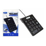 Teclado Numérico Usb Compacto P/ Pc Notebook C/ Fio Knup 