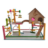 Brinquedo Playground Para Calopsita Doce Lar 