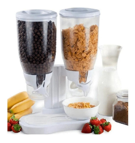 Dispensador De Cereal Y Alimentos Secos  Doble 