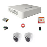 Kit Dvr Jfl Dhd 2204n + 2x Camera Chd 1215p Completo 1 Mega 