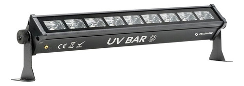 Barra Luz Ultravioleta Mini Uv Bar Tecshow 9 Led 1 Watt