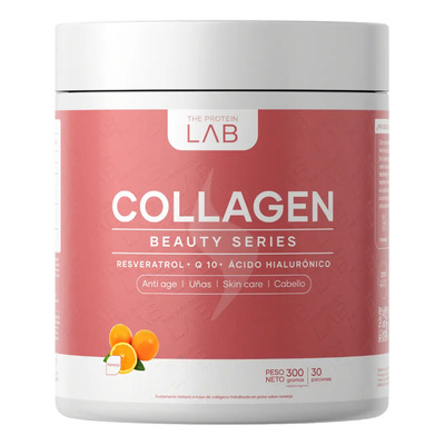 Suplemento en Polvo Colágeno Hidrolizado The Protein Lab Beauty Series Sabor Naranja | Mismo precio en cuotas