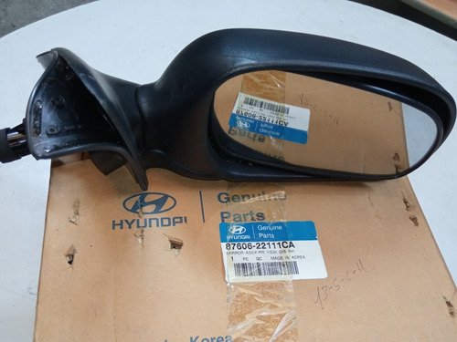 Retrovisor Derecho Hyundai Accent  Manual Con Detalle Foto 2