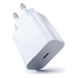 Cargador 20w Carga Rápida Doble Entrada Usb-c 