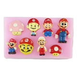 Molde De Silicón Mario Bros Día Del Niño