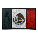 Parche Bandera México Pvc Con Velcro