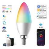 Luz Inteligente Wifi Para Alexa Googlehome Rgbcw De 5w A