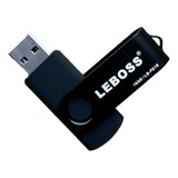 Pendrive 16gb Leboss Lb-pd16 Usb Foto Video Musica Dados Gir Cor Preto