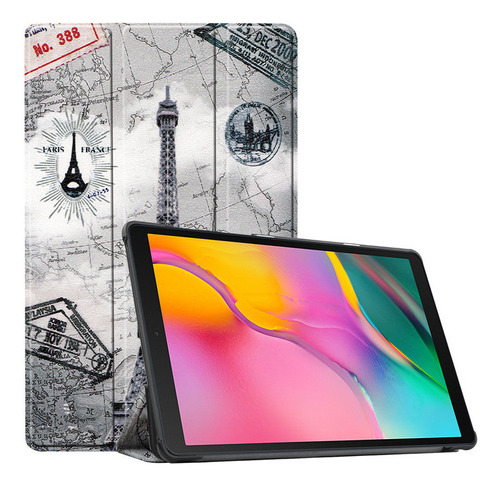 Funda For Trifold Pintado Protección Tablet