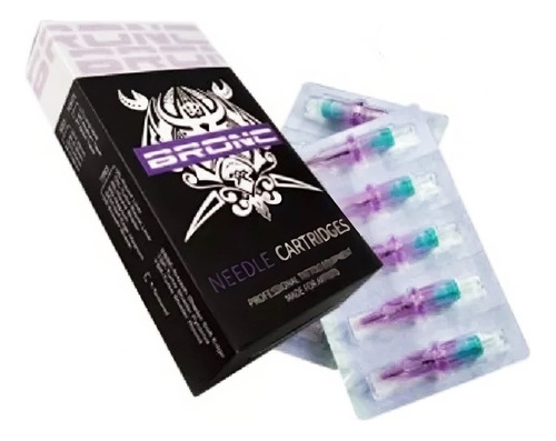 Cartuchos Pen Bronc Rl Caja (20u) Tattoo Tatuajes 