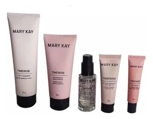 Kit Mary Kay Skincare Sistema Timewise Avançado 3d