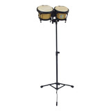 Suporte Percussão P/ Bongô Ask B16 Ajuste Inclinação Altura