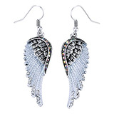 Pendientes Guardian Angel Wings De Cristal Para Mujer