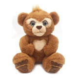 Boneca Urso Curiosa Brinquedo Pelúcia Interativo Littl, 40cm