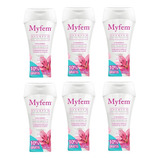 Jabon Intimo Myfem 200ml Hipoalergénico Kit 6pz