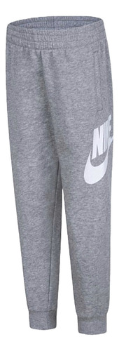 Pantalon Nike Jogger Club Ft Hbr Niños-gris