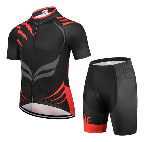 Camiseta De Manga Corta Para Ciclistas + Pantalón Corto | Meses sin interés