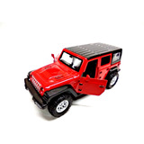 Auto Jeep Wrangler Rubicom 4x4 Esc 1:38 Coleccion Metal Un
