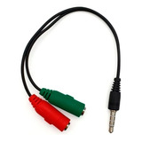 Cable Convertidor Adaptador Audio Y Micrófono 3.5mm Xbox Ps4