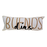 Almohadones 50x20 Lienzo Estampados Con Frases