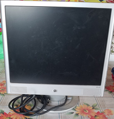 Monitor Hp 17  Flat Como Nuevo