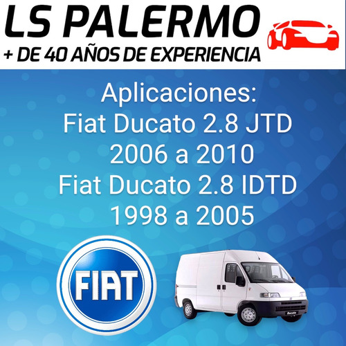 Kit De Filtros Aceite Y Aire Fiat Ducato 2.8 1998 A 2010 Foto 2