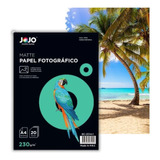 500 Folhas Papel Fotografico Matte 230g Fosco A4 Não Adesivo