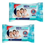 Toallitas Desinfectantes Mediclean 10 Paq.