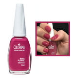 Esmalte Colorama Rosa Floral Cremoso Longa Duração 8ml