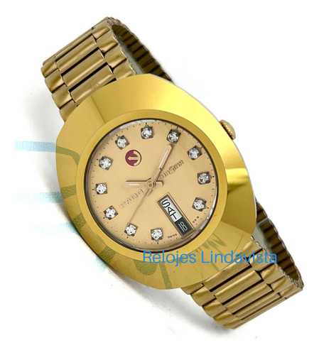 Reloj Rado Diastar Tungsteno Dorado Acero Automático