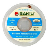 Malla De Desoldar Baku Bk-2515 1.5m 2.5mm