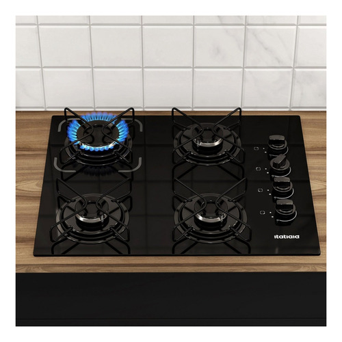 Cooktop 4 Bocas Essencial Á Gás Bivolt Itatiaia Dawt