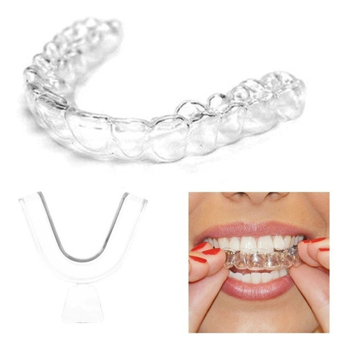 4 Pares De Moldeira Termomoldavel Clareamento Dental 