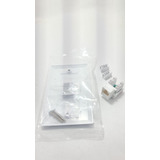 Toma Pared Para Conex Rj45 Cat 5e Blanco Faceplate