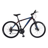 Bicicleta Benotto Mtb Fs-600 R27.5 21v Doble Disco Aluminio Color Negro Tamaño Del Cuadro Sm