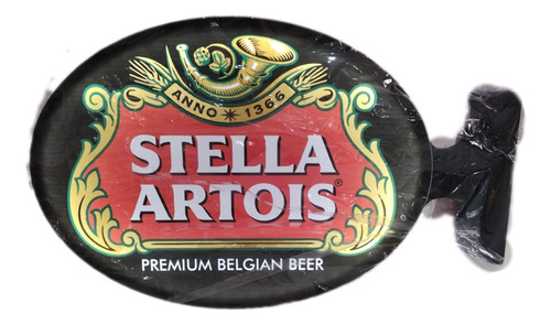 Placa Led Painel Luminoso Cerveja Stella Mdf E Acrílico 44cm