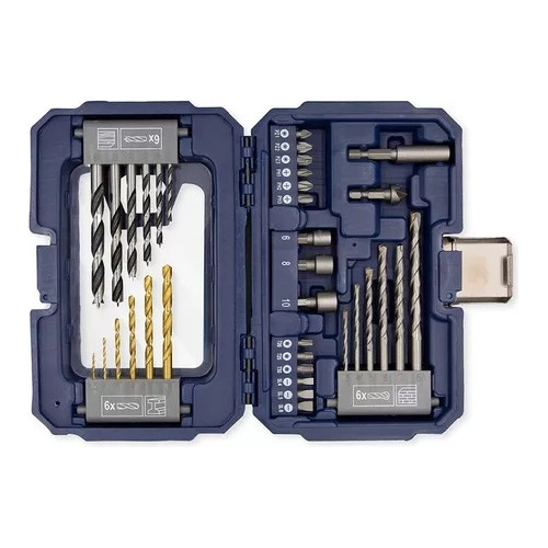 Set Kit Bremen 35 Pz Mechas Titanio Puntas Tubos 7781 R F