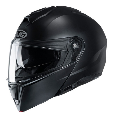 Casco Moto Rebatible Hjc I90 Solid Negro Mate Avant 