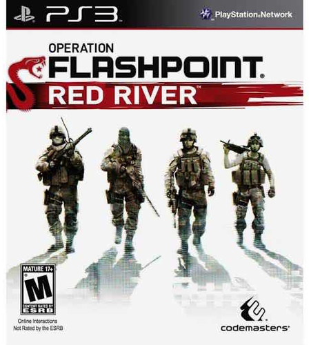 Jogo Ps3 Operation Flashpoint Red River Físico