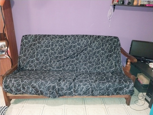 Futon 3 Cuerpos Algarrobo 