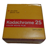 Rollo Kodachrome 25 P/ Doble 8mm---7.5m