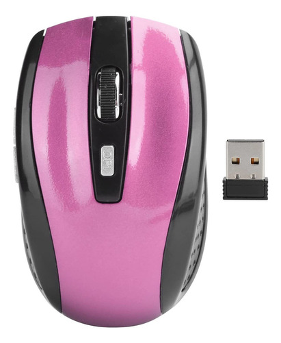 Ratón Inalámbrico, Ratón Óptico Ergonómico Usb De 2.4 Ghz Pa