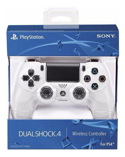 Controle Sem Fio Dualshock Compatível Com 4 Sony Ps4 -branco