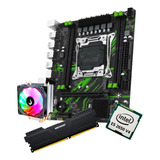 Kit Gamer Placa Mãe X99 Green/blk Intel Xeon E5 2650 V4 16gb