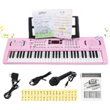 Teclado Musical Piano Digital Para Niños Economico 61 Teclas