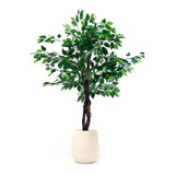 Ficus Arbol Planta Artificial 1.36 Cm Interior Exterior