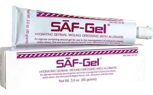 Saf Gel  85g (kit 2uni) Convatec - Pomada Para Escaras E Queimaduras  - Frete Grátis