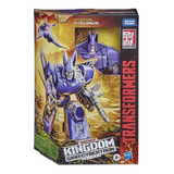 Figura Transformers Kingdom War For Cybertron Cyclonus F0692